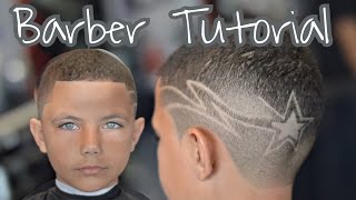 HOW TO  KIDS HAIRCUT  WITH HAIR DESIGN [upl. by Asimaj914]