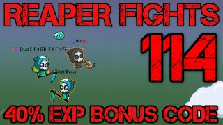 EvoWorldio FlyOrDieio Reaper Fights Ep114 👉 40 EXP BONUS CODE [upl. by Erdman]