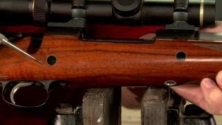 How to Install Magnum Crossbolts in a Rifle Stock  MidwayUSA Gunsmithing [upl. by Anisirhc]