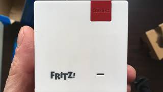 AVM FRITZ WLAN Mesh Repeater 600 WLAN N bis zu 600 MBits 24 GHz WPS  Unboxing amp Test [upl. by Nahshunn586]