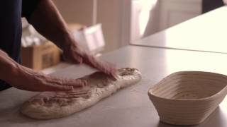 STEP 5 How To Shape Sourdough Bread [upl. by Aluap]