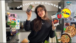 ✨ RETOUR DE COURSES SAINES  IDÉES RECETTES [upl. by Yruama]