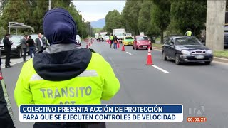 Colectivo presenta acción de protección para ejecutar controles de velocidad en las vías del país [upl. by Aihsitan410]