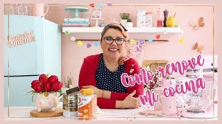 Cómo pintar tu refrigerador nevera y remodelar tu cocina Chokolat Pimienta ♥ [upl. by Ibrek]