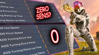 What Happens If YOU CHANGE YOUR SENS TO ZERO On Apex Legends [upl. by Josephine]