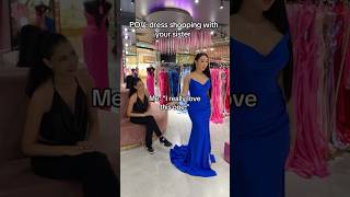 Sharing is caring 😂 promdressshopping formaldresses promdress eveningdresses dress prom [upl. by Ahsenahs]