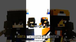 Duet Lenzi dan Rianiayan Minecraft Animation Template new rules x asmara by BOBOYXD minecraft [upl. by Annaeirb]