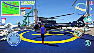 Jack Driving New Helicopter in DudeCity 😲 Dude Theft Wars 😲  Dude fun 💥 293 [upl. by Trip]