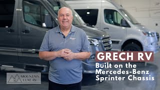 Grech RV  Built on the Mercedes Benz Sprinter Chassis  by Mountain Luxe RV [upl. by Kneeland6]