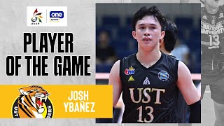 Josh Ybañez DROPS 18 POINTS for UST vs UE 🐯  UAAP SEASON 86 MENS VOLLEYBALL  HIGHLIGHTS [upl. by Sikras]