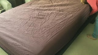 Drs Rx A Simple Trick to Putting on Fitted Bedsheet [upl. by Llehsram]