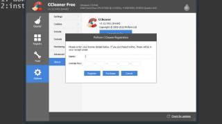 How to register CCleaner Free [upl. by Eugenius437]