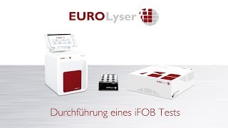 Durchführung eines iFOB Tests auf dem Eurolyser CUBES [upl. by Newcomb]