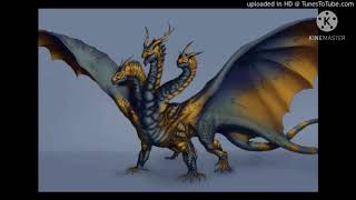 legendary keizer ghidorah roar [upl. by Yrdnal]