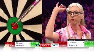 Fallon Sherrock makes history with sublime 170 finish  Grand Slam of Darts [upl. by Kilian]