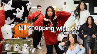 FALL SHOPPING WITH CAL  Fall Meal Prepping [upl. by Knapp884]