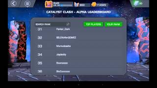 Marvel Contest Of Champions Catalyst Clash  Alpha 3 v 3 leaderboard [upl. by Uke]