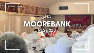 EFKS Moorebank  Pese Talalelei 2024 [upl. by Leiser383]