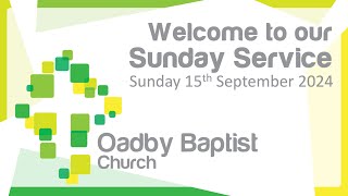 OBC Live Sunday Service  15 September 2024 [upl. by Nayt]