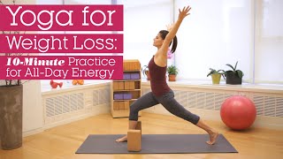 Yoga for Weight Loss 10Minute Practice for AllDay Energy [upl. by Joappa]