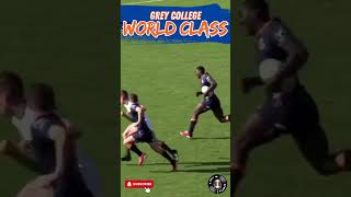 🔥Pretorius Ekeji with an EPIC try for Grey College against Affies 🏉💥 RugbyHighlights GreyCollege [upl. by Serra]