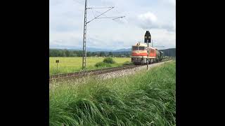 Pomaranč T6780012 na požiarnom vlaku Hronsek shorts short railway train amazing vlak [upl. by Grochow]