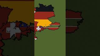 Building Austria in 3 Scales austria austrian maps flags minecraft [upl. by Nibot791]