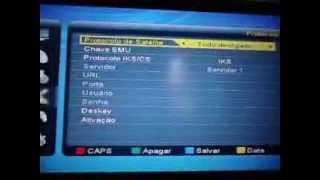 Configurando Iks no Duosat Blade Hd [upl. by Pamella]
