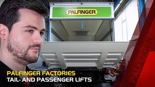 PALFINGER Tail and Passenger Lifts Factories [upl. by Anilat]