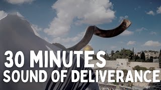 SOUND OF DELIVERANCE  Shofar 30 minute powerful blast  2023 [upl. by Lyontine565]