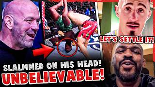 REACTIONS to Belal Muhammad BEATING Leon Edwards FOOTAGE Tom Aspinall amp Jon Jones UFC 304 [upl. by Nelie]