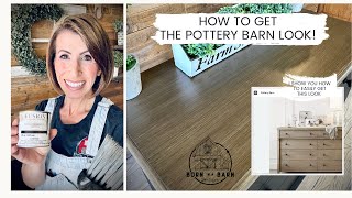 How To Achieve That Pottery Barn Look  Furniture Makeover [upl. by Stavro]