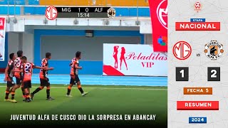 ALFA LE REMONTÓ EL DUELO AL MIGUEL GRAU Y LO DEJÓ EN ZONA DE ELIMINACIÓN  Miguel Grau 12 Juv Alfa [upl. by Sucramaj100]