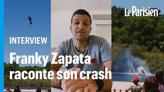 « Lhomme volant » Franky Zapata raconte son crash en Flyboard Air lors dune représentation [upl. by Ruzich539]