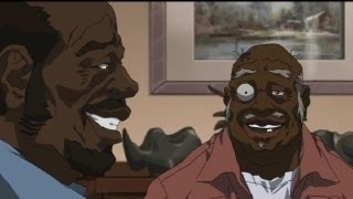 theGrios exclusive Boondocks video quotThe Color Ruckusquot [upl. by Garvy]