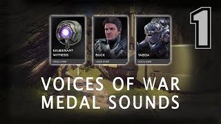 Halo 5  Voices of War Project 162 Sounds [upl. by Sheppard797]