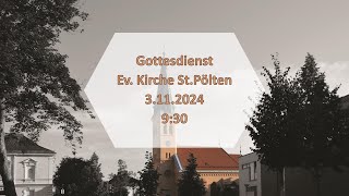 Gottesdienst 3112024 Ev Kirche St Pölten [upl. by Hacissej]