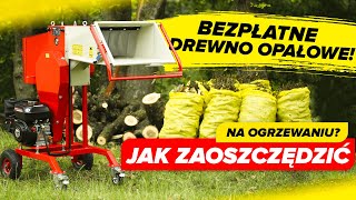 10 worków darmowego drewna opałowego z rozdrabniaczem gałęzi ogrodowych ARPAL AM80BD rębak arpal [upl. by Darrel89]