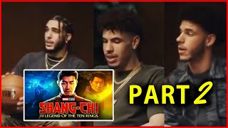 PART 2 LIANGELO LAMELO amp LONZO IN SHANGCHI NEW MARVEL MOVIE TRAILER [upl. by Leonidas]