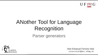 The Antlr Parser Generator [upl. by Mij479]