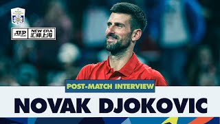 quotA Part Of Me Left With Themquot  Novak Djokovic Reflects On Mensik Match amp Nadals Retirement [upl. by Nissie457]