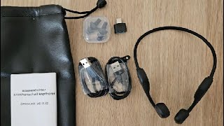 XINSRE Auriculares Conducción ósea Bluetooth 5 3 Impermeable IP68 Auriculares de Natación [upl. by Charmine976]