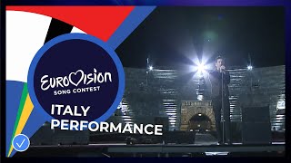 Diodato  Fai Rumore  Italy 🇮🇹  Performance in Arena di Verona  Eurovision 2020 [upl. by Shari]