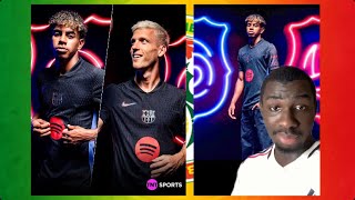 🚨 Le nouveau maillot extérieur 202425 du Barça 👀 Nike et le FC Barcelone ont présenté… [upl. by Acilejna]