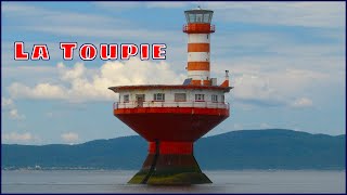 Le pilier phare du hautfond Prince  La Toupie  La Quille  4K  Tadoussac [upl. by Rednave]