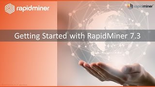 RapidMiner Platform Demo Part 1  Getting Started with RapidMiner 73 [upl. by Hedi278]