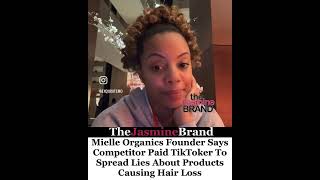 Mielle Organics Founder Says Competitor Paid TikToker 2 Spread Lies About Products Causing HairLoss [upl. by Ultun804]