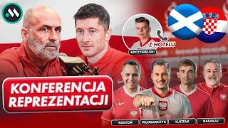 LEWANDOWSKI I PROBIERZ KONFERENCJA REPREZENTACJI POLSKI CZY KADRA JEST CORAZ SŁABSZA [upl. by Nylitak]