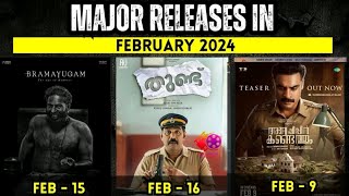 February Month Theatre Release Movies  Upcoming New Malayalam Movie Release Date 2024 [upl. by Ruamaj]