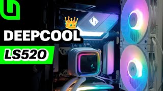 LA MEJOR REFRIGERACIÓN LÍQUIDA PARA 2024 💦 REVIEW DEEPCOOL LS520 👑 All Detalle [upl. by Eentroc]